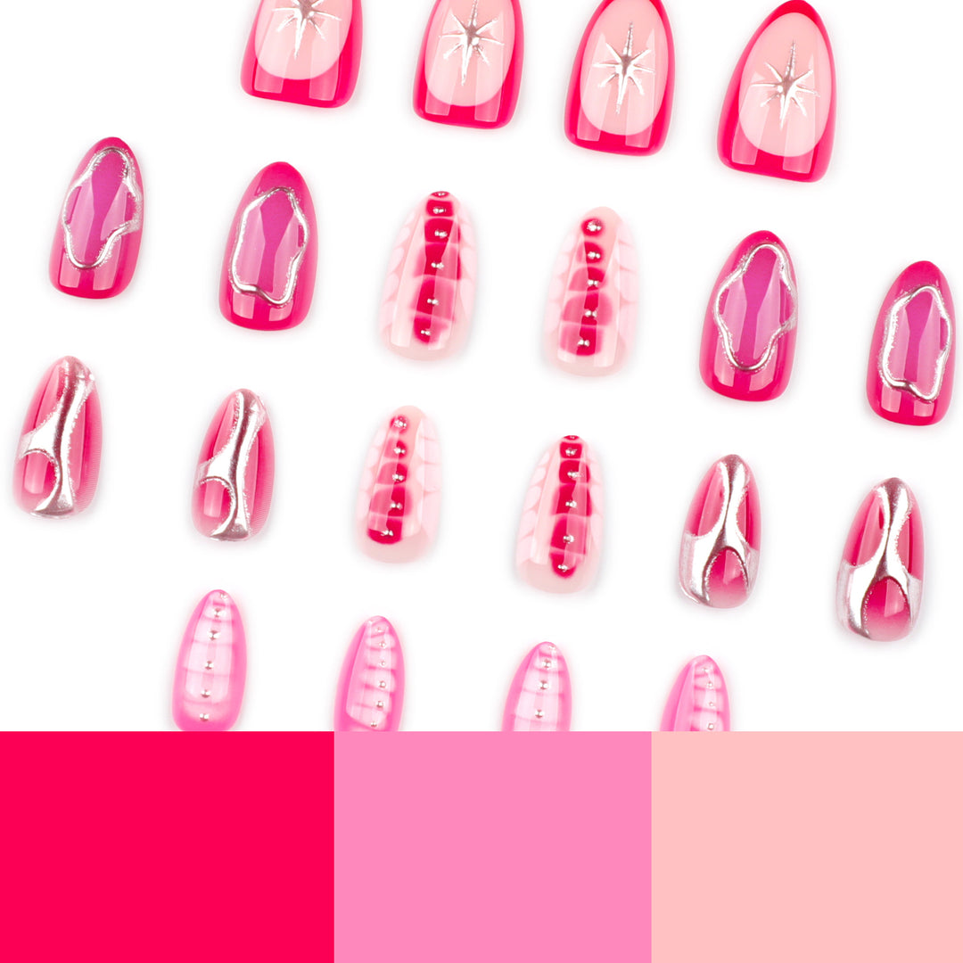 Artistic Nail Art with Decorative Effects Bowlift