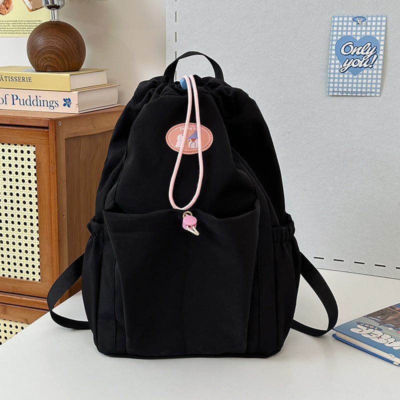 Cute Aesthetic Drawstring Backpack