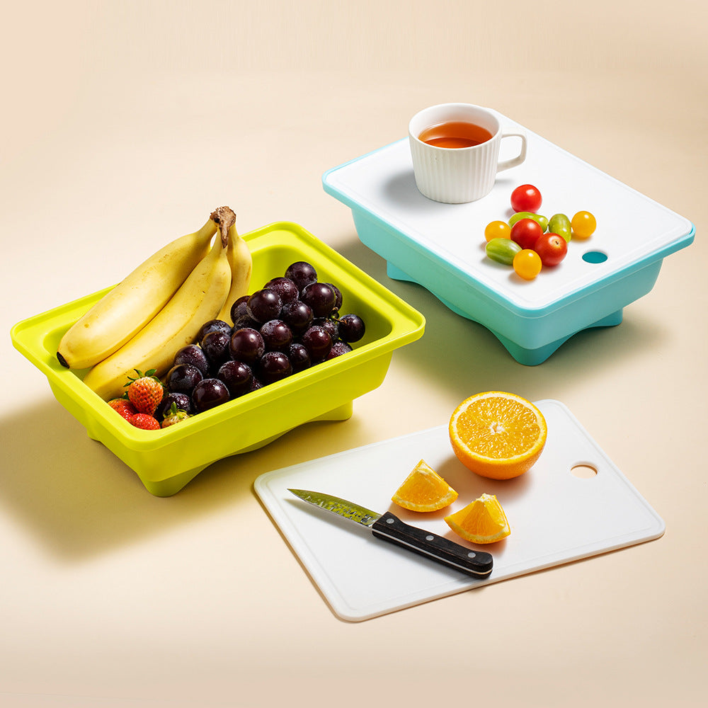 Multifunctional Folding Storage Box Bowlift