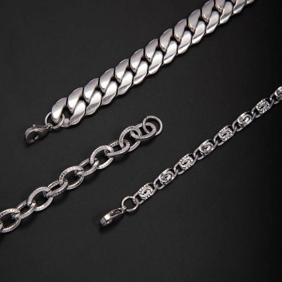 Bold Cuban Link Chain Bracelet Bowlift