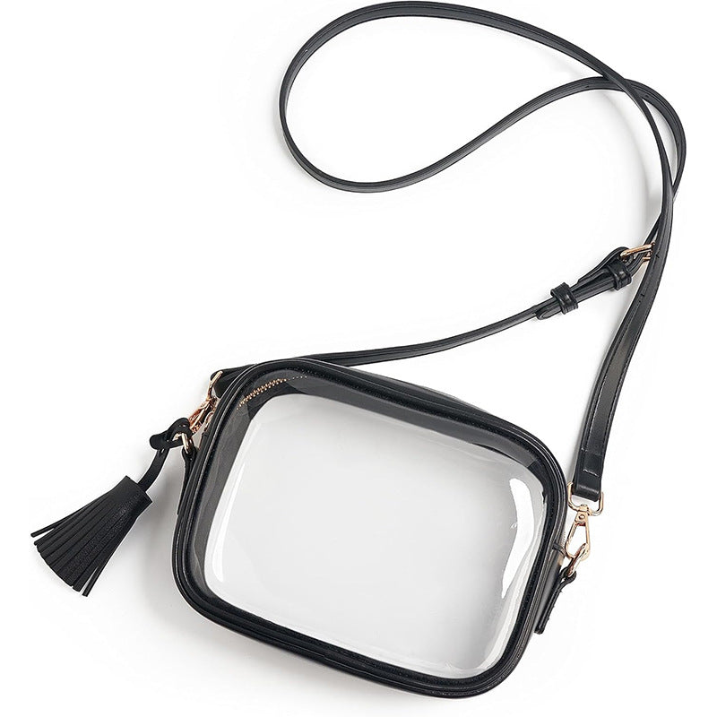 Stylish Transparent Shoulder Bag Bowlift