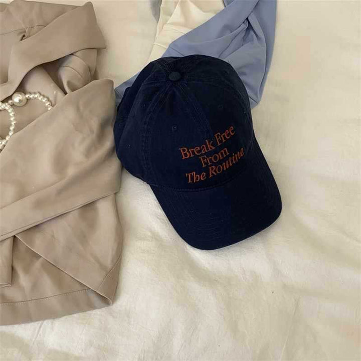 Unisex Graphic Quote Baseball Cap Bowlift