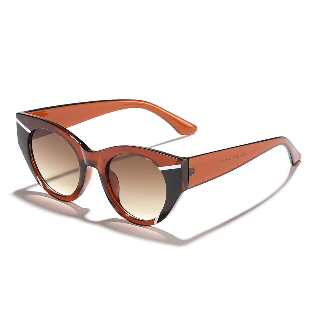 Women's fashionable sunglasses with unique leopard print Bowlift