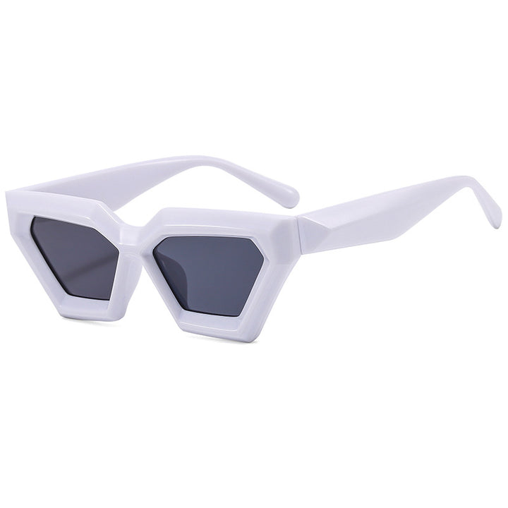 Women stylish hexagonal sunglasses Bowlift
