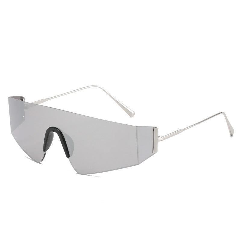 Ladies futuristic oversized sunglasses Bowlift