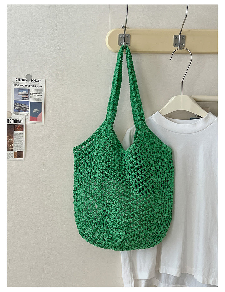 Braided Tote Bag in Modern Design Bowlift