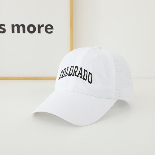 Ladies sporty running cap with breathable mesh Bowlift