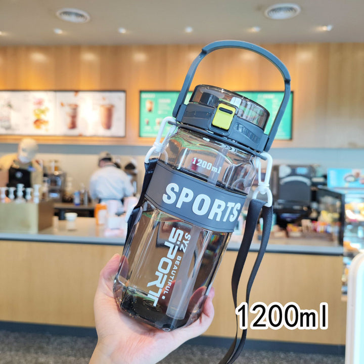 Women's Sport Water Bottle with Practical Carrying System Bowlift