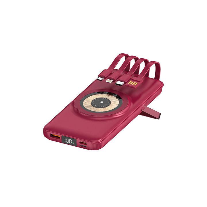 Multifunctional Power Bank with Wireless Charging Function Bowlift