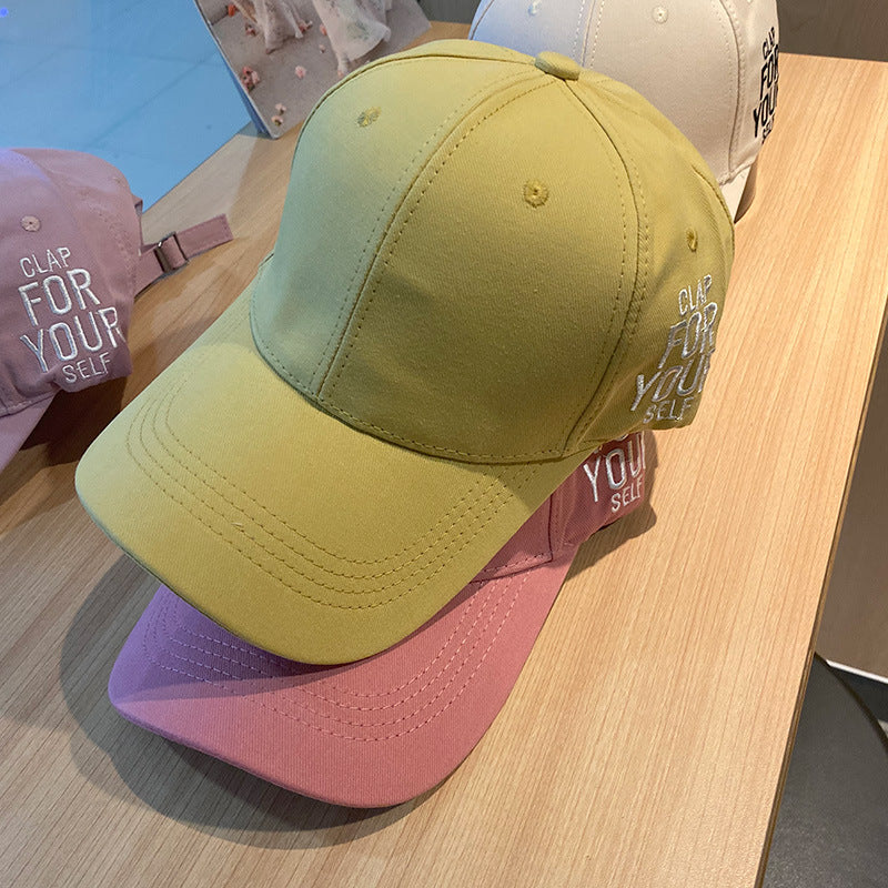 Women's Casual Cotton Baseball Cap Bowlift