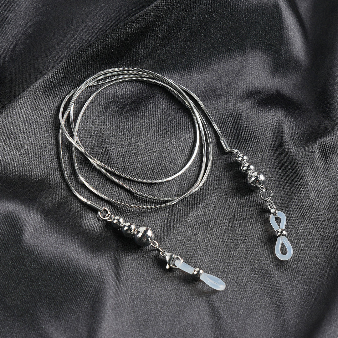 Elegant Silver Chain Necklace Bowlift