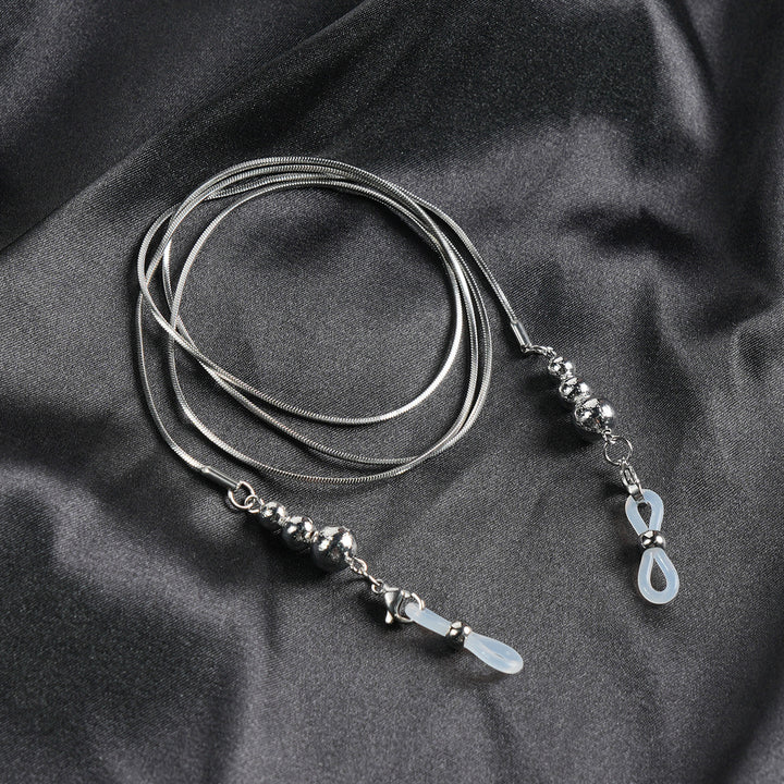Elegant Silver Chain Necklace Bowlift
