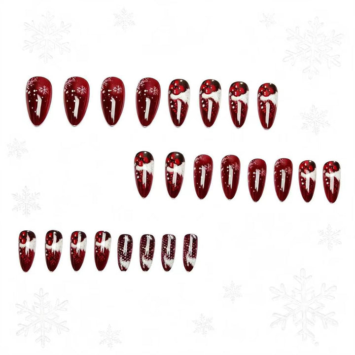 Seasonal Holiday-Themed 3D Nail Art Bowlift