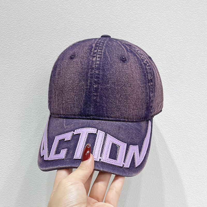 Unisex Stylish Denim Baseball Cap Bowlift