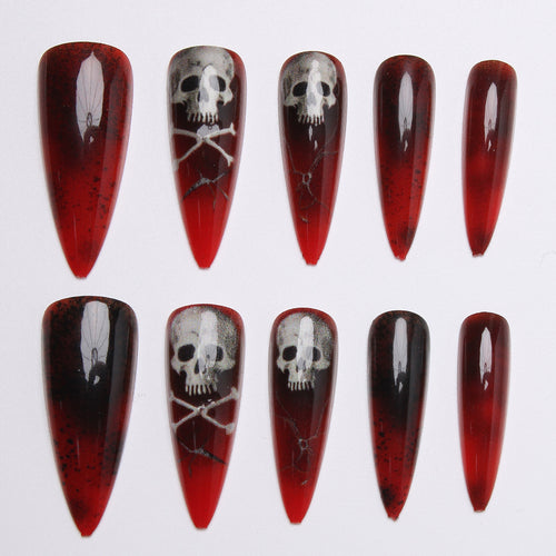 Creative Halloween Art Nails Bowlift