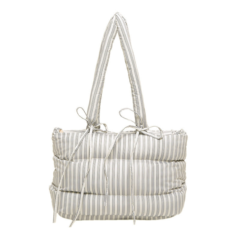 Fashionable and Padded Tote Bag Bowlift