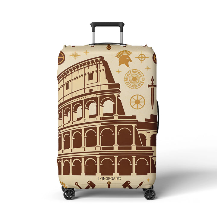 Women's Travel Trolley Bowlift with elegant baroque pattern