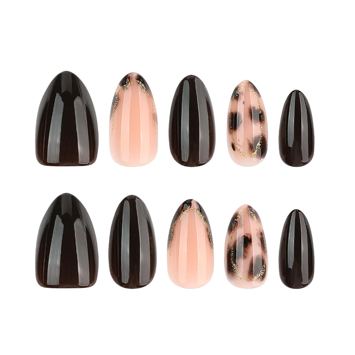 Artificial nail art with elegant accents Bowlift