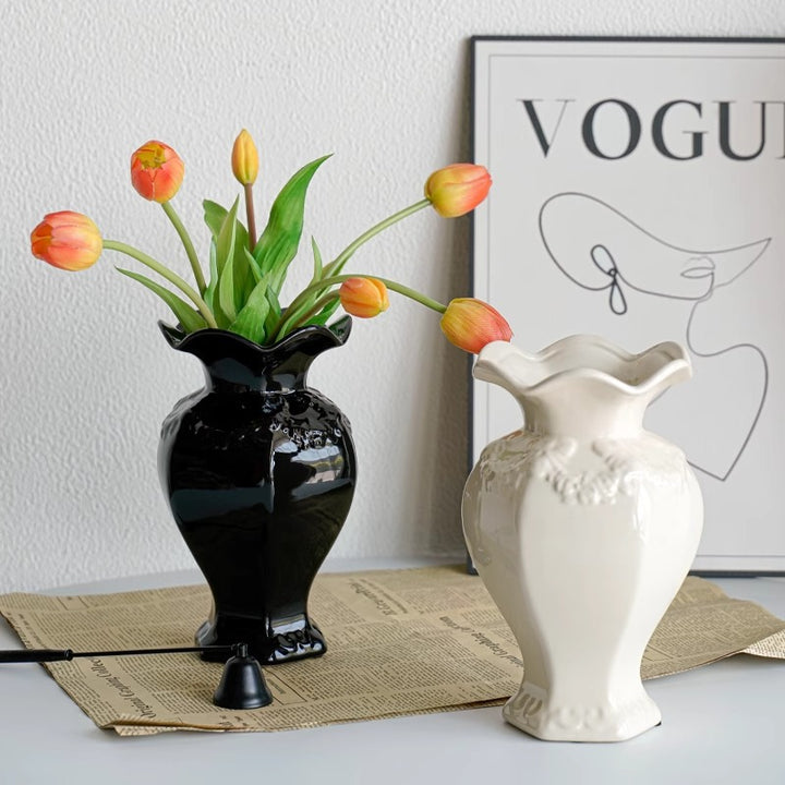 Elegant Ceramic Vase Bowlift