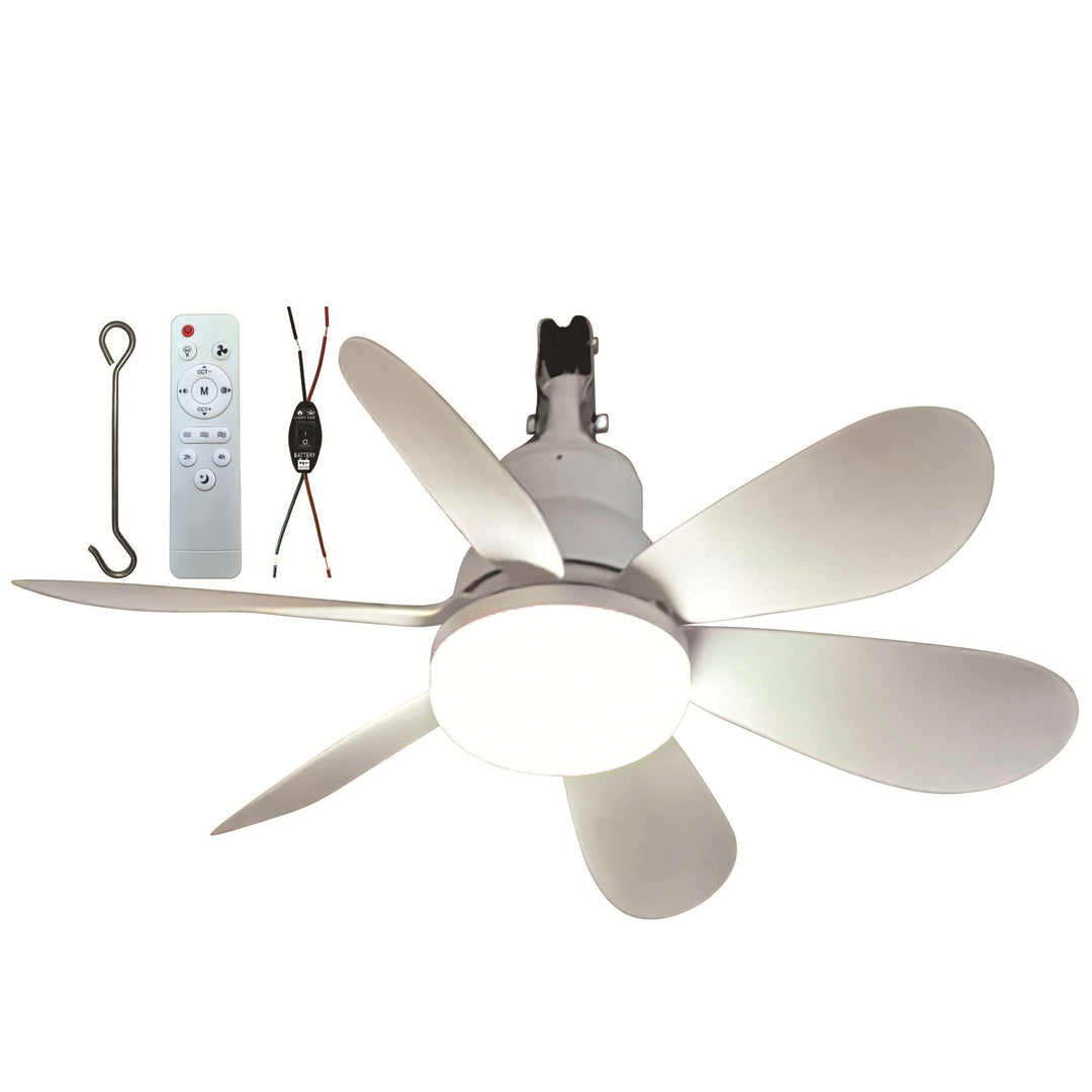 Ceiling fan with integrated light Bowlift