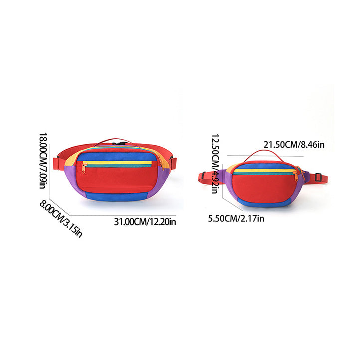 Hip bag with multiple compartments and adjustable belt Bowlift