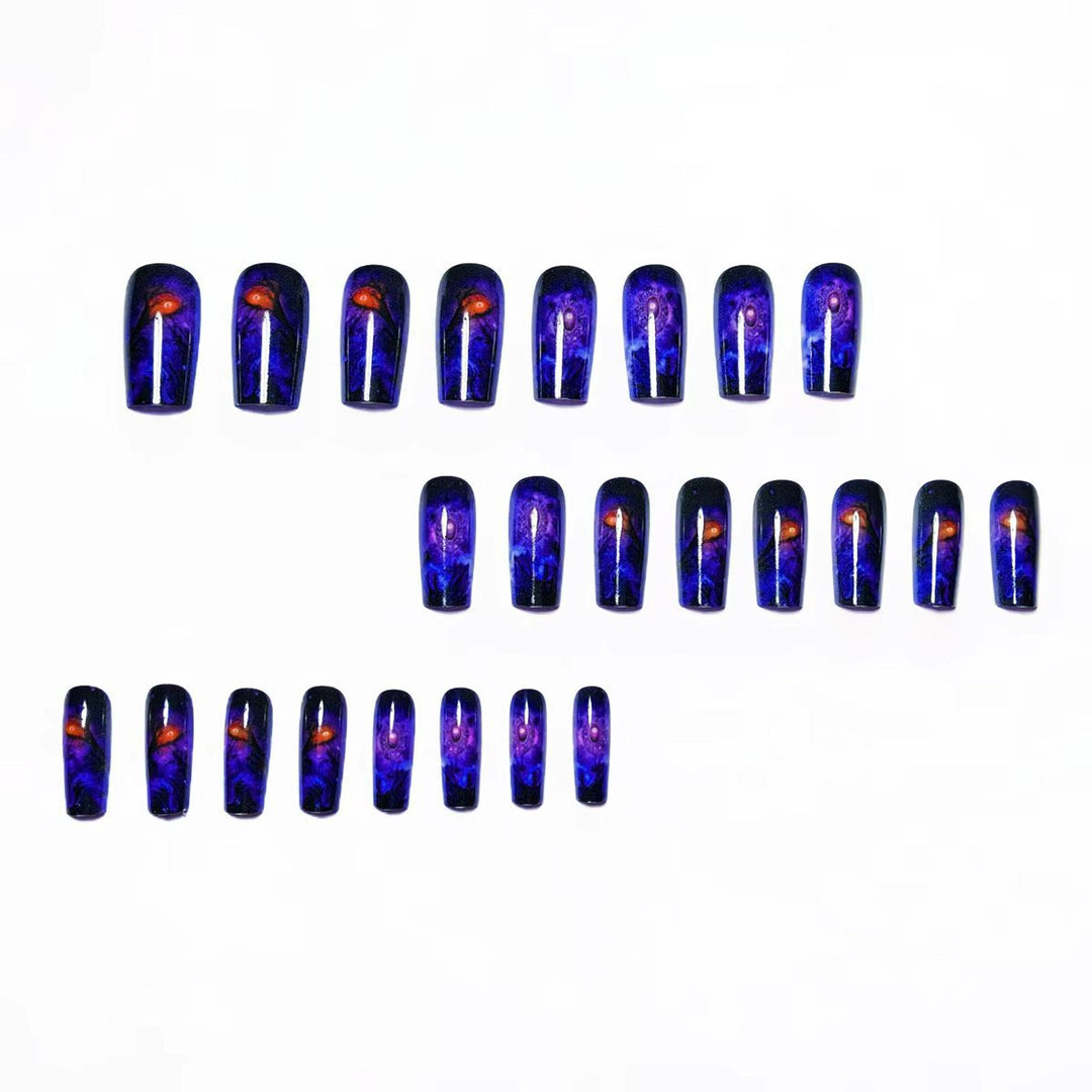 Cosmic-Inspired Nail Art Bowlift