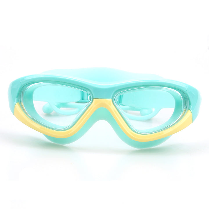Swimming mask with wide field of vision Bowlift