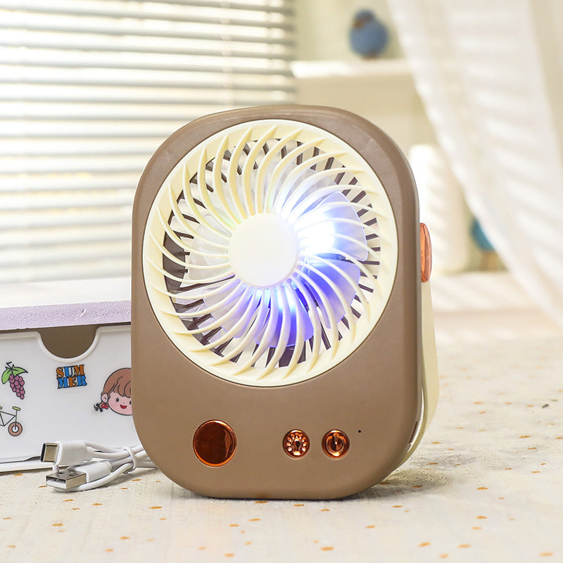 Women Portable Table Fan with Digital Control Bowlift