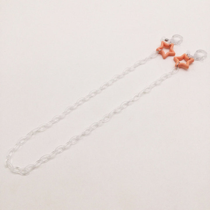 Fashionable glasses holder chain with star pendants Bowlift