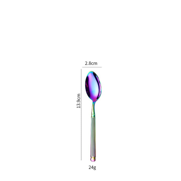 Elegant dessert spoon with exclusive surface design Bowlift