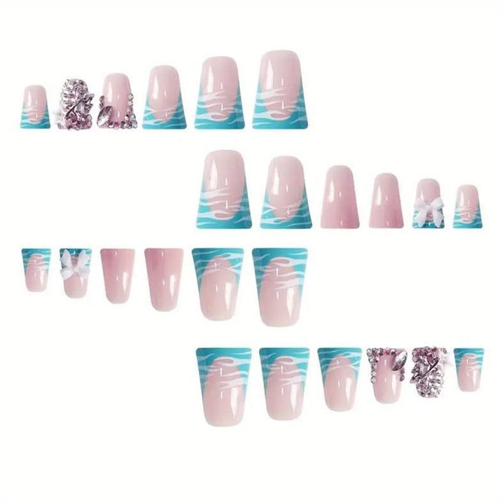 Decorative 3D Nail Art Extensions Bowlift