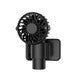 Unisex nano compact clip fan with rechargeable battery Bowlift