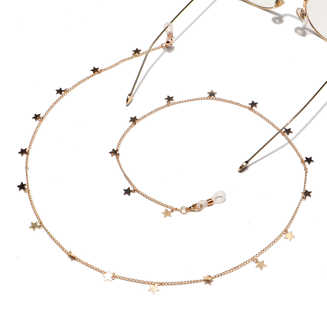 Decorative Star Eyewear Chain Bowlift