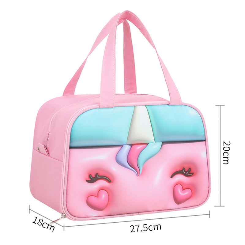 Refrigerator bag with funny penguin design Bowlift