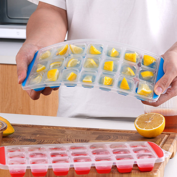 Practical Silicone Ice Cube Tray Bowlift