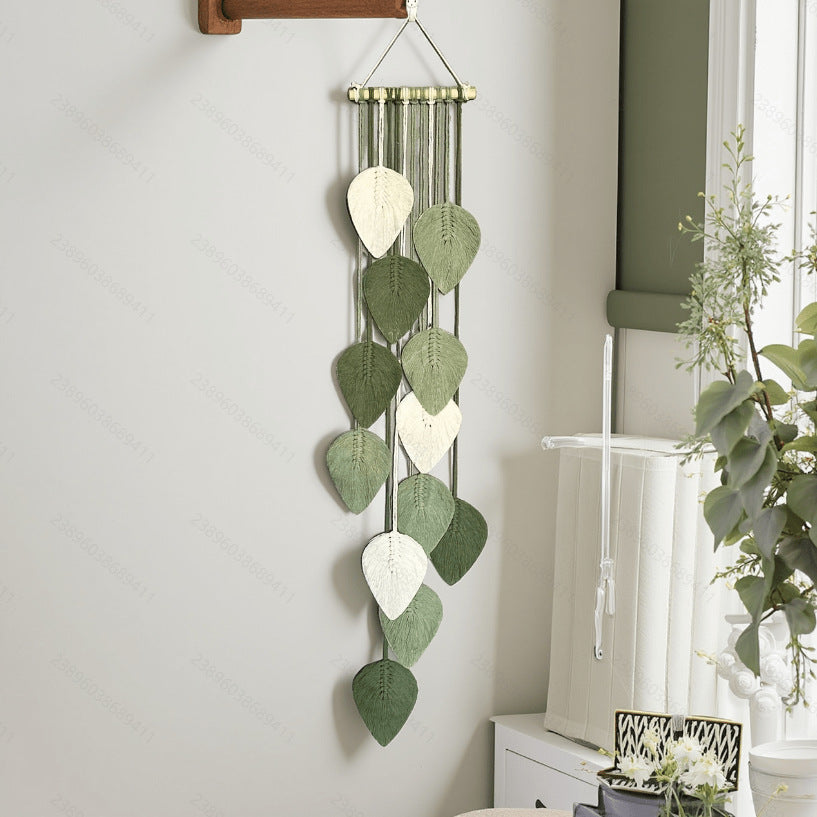 Leaf-Inspired Macrame Wall Hanging Bowlift