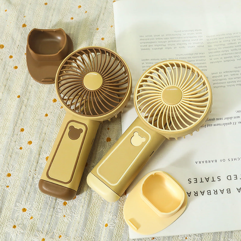 Portable Mini Fan with Cute Animal Design Bowlift