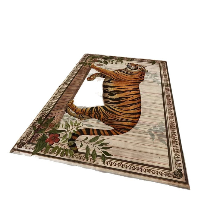 3D Printed Tiger Wall Mural Bowlift