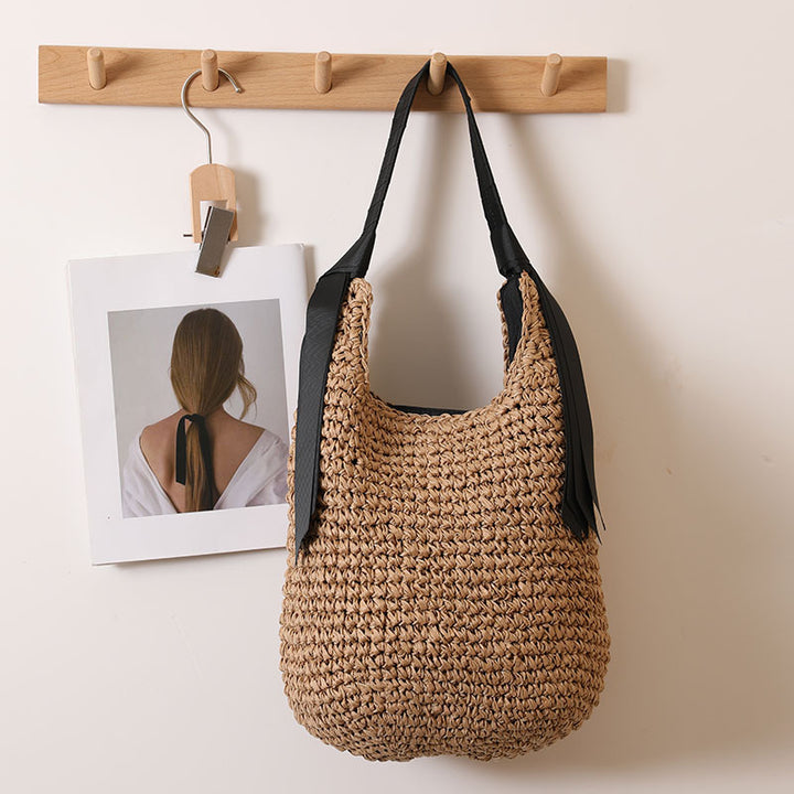 Handcrafted Eco-friendly Basket Bag Bowlift
