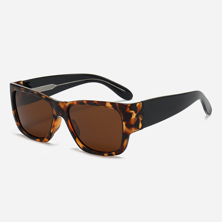 Men's Bold Square Frame Sunglasses Bowlift