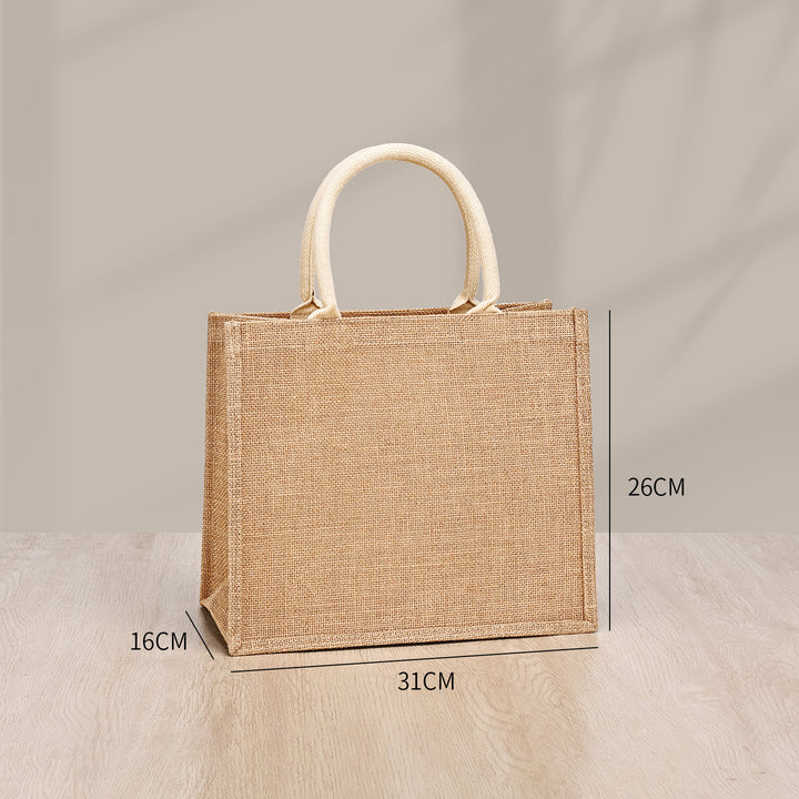 Eco-Friendly Jute Tote Bag Bowlift