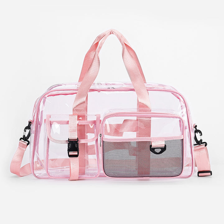 Transparent sports bag with multifunctional compartments Bowlift