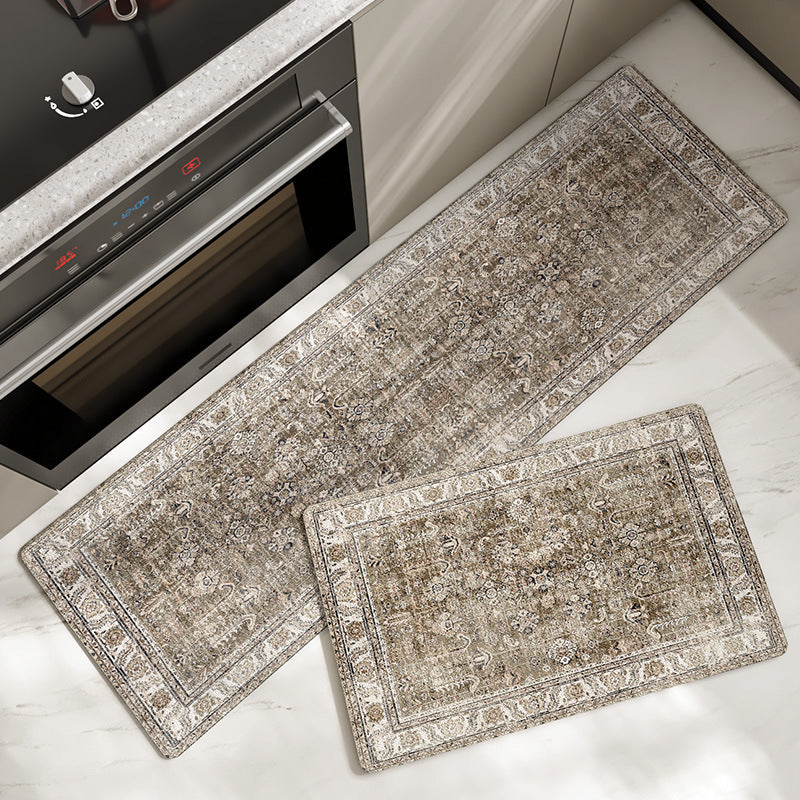 Vintage-Inspired Kitchen Runner Mat Bowlift