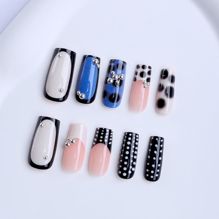 Creative Nail Set with 3D Decoration Bowlift