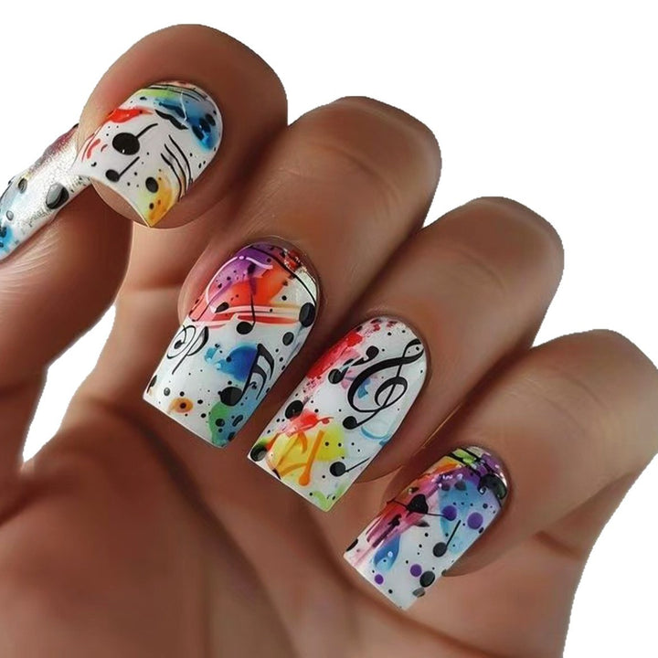Musical Note Artistic Nail Art Bowlift