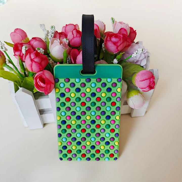 Unisex Creative Road-Themed Luggage Tag Bowlift