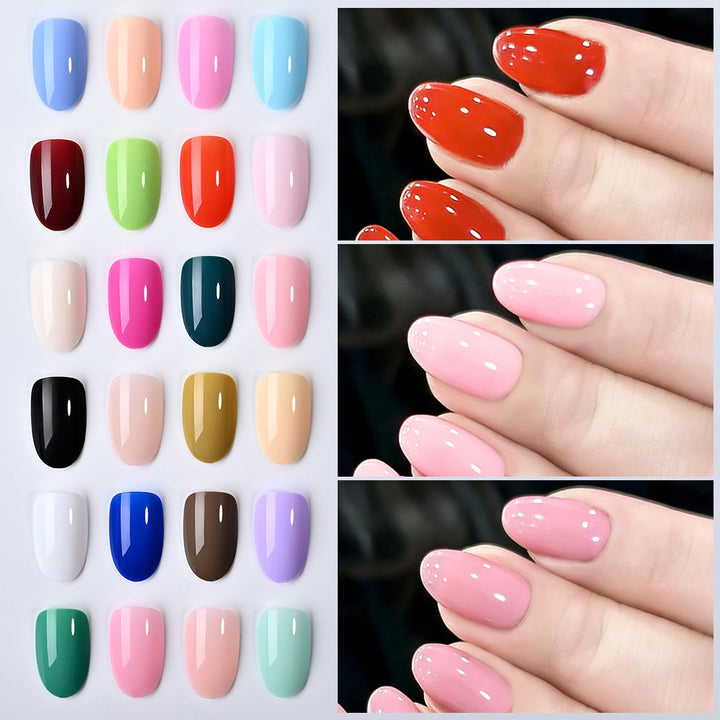 Premium Multi-Shape False Nail Set Bowlift