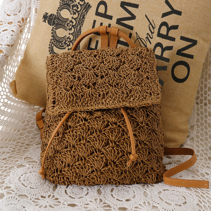 Casual Backpack Bag Made from Handcrafted Natural Material Bowlift