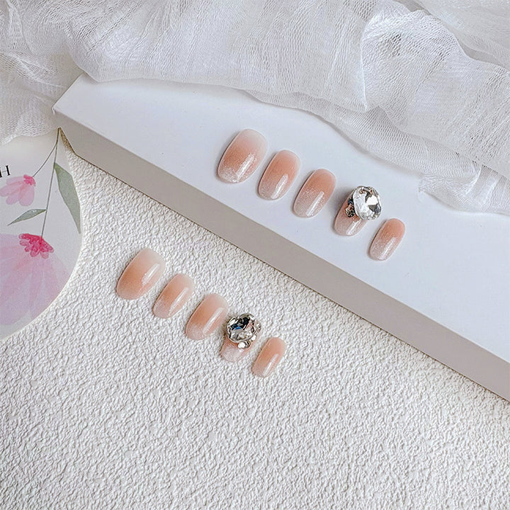 Premium French Tip Press-On Nails Bowlift