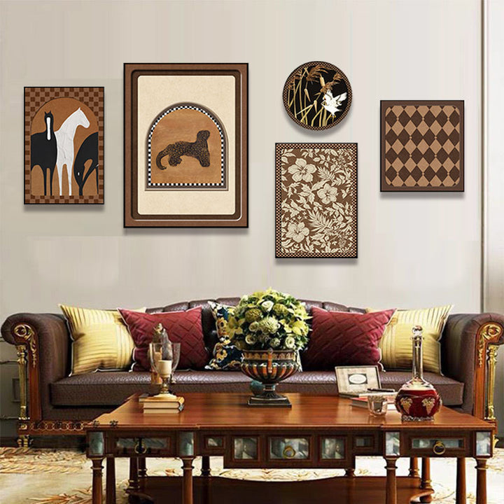 Artistic Animal Theme Wall Decoration
